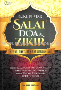 Image of Buku pintar salat, doa dan zikir sesuai tuntunan Rasulullah Saw.